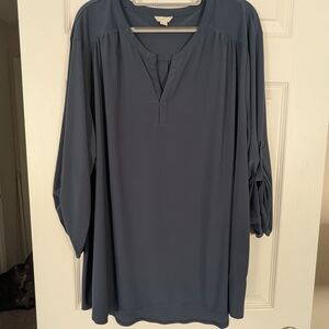 Cato Deep Blue Women's Blouse